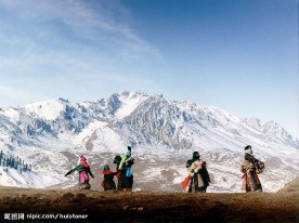 西藏雪山
