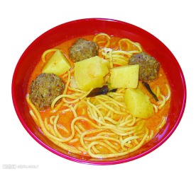 咖喱牛肉丸面