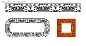 花边、边框、花纹