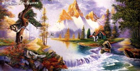 山水画