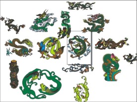 龙矢量图