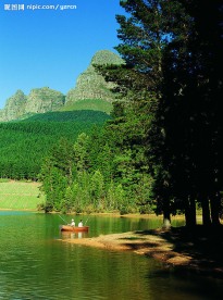 钓鱼 垂钓 湖边 人物