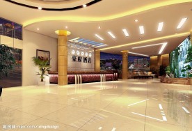 大堂设计效果图