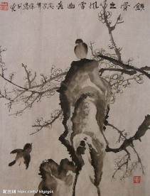 铁骨立风雪幽香