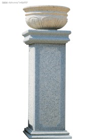 柱式花盆