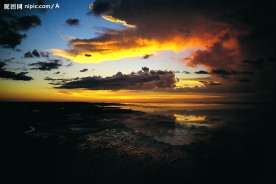 高精度彩霞晚霞图片素材