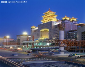 北京城楼建筑,道路素材
