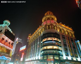 北京风景,城市夜景