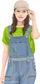 矢量人物 妇女女性1205