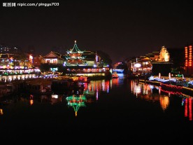 秦淮河夜景