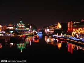 秦淮河夜景