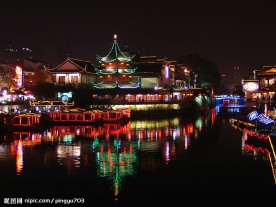 秦淮河夜景