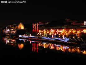 秦淮河夜景