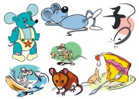 老鼠矢量9