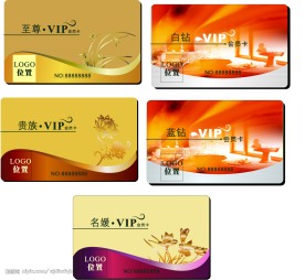 经典vip卡设计