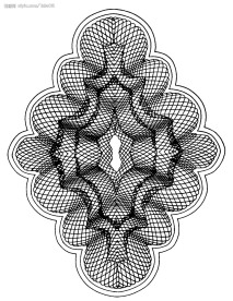 人民币花纹