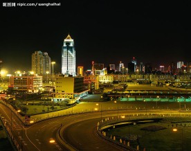 深圳城市素材，深圳夜景