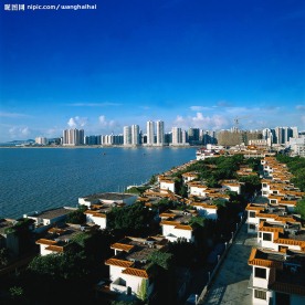 珠海城市素材，珠海海边景色