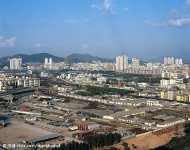 深圳城市风景，鸟瞰