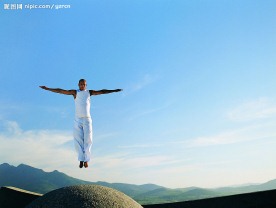 人物 展臂 飞翔