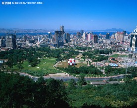 珠海城市风景，珠海高楼大厦