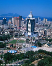 珠海城市风景，珠海高楼大厦