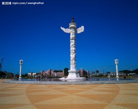 珠海城市风景，珠海雕塑