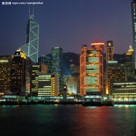 珠海城市风景，珠海夜景
