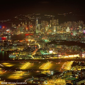珠海城市风景，珠海夜景