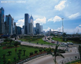 珠海城市风景，珠海高楼大厦