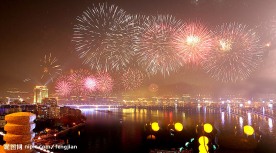 惠州元旦焰火晚会