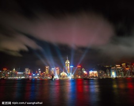 珠海城市风景，珠海夜景