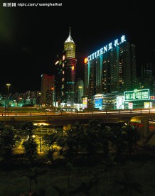 珠海城市风景，珠海夜景