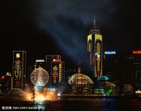 珠海城市风景，珠海夜景