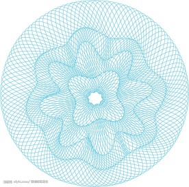 防伪团花