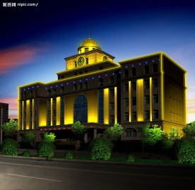 雄伟的海关大楼