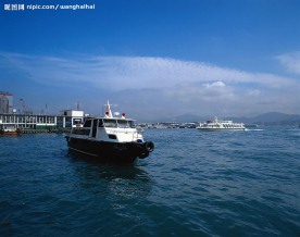 香港城市素材，香港海景
