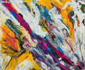 抽象油画