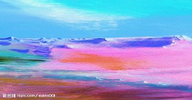 抽象油画