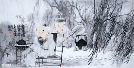 品茶图