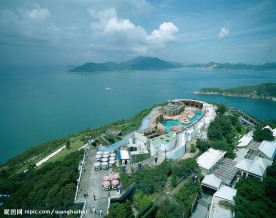 香港城市美景，香港海景