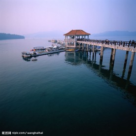 香港城市素材，香港海边景色