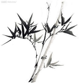 国画竹子