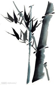 国画竹子