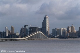 香港城市素材，香港海景大桥