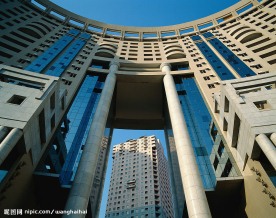 香港城市素材，香港高楼大厦