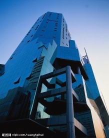 香港城市素材，香港高楼大厦