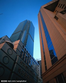 香港城市素材，香港高楼大厦