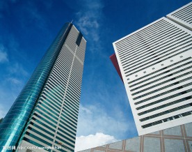 香港城市素材，香港高楼大厦