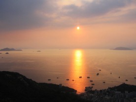 珠海外伶仃岛落日